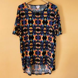 LuLaRoe Geometric Tunic Shirt